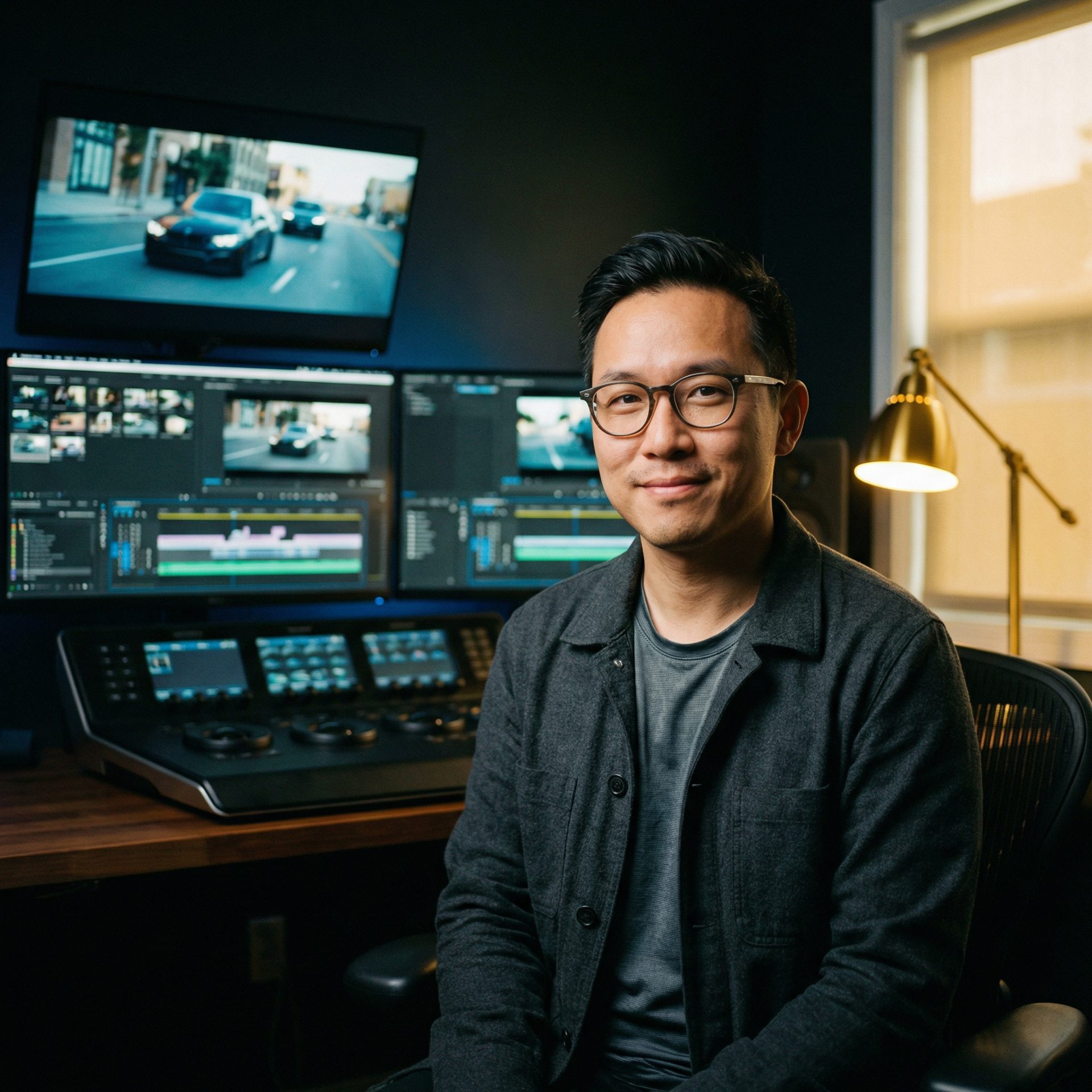 麻豆视频视频剪辑总监张浩然